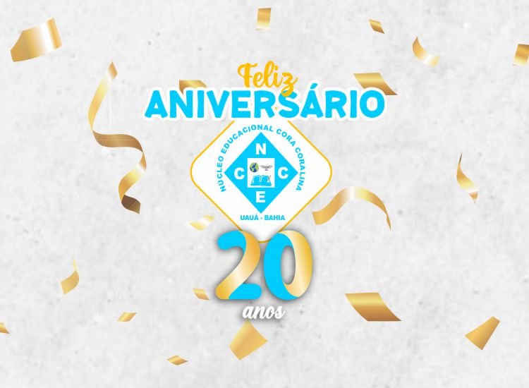 Banner 20 anos de existência